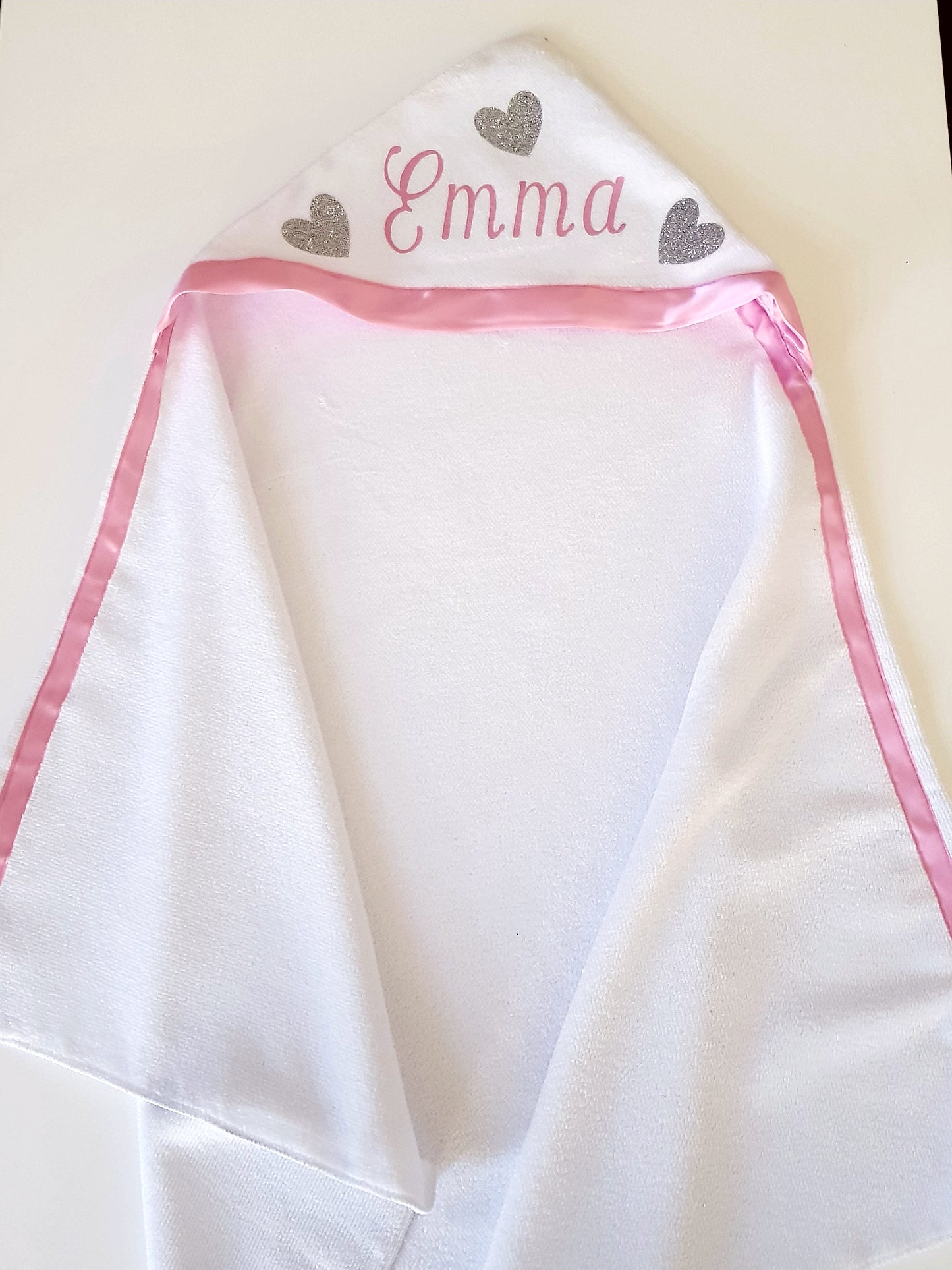 Personalised hooded towel