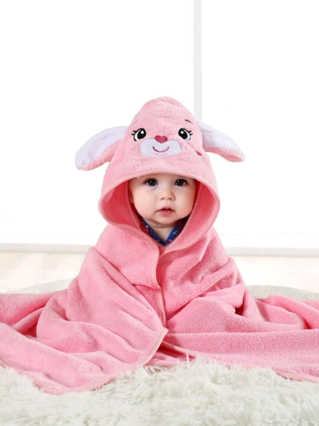 Personalised animal hooded towel