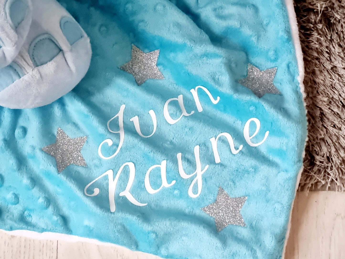 Personalised baby blanket