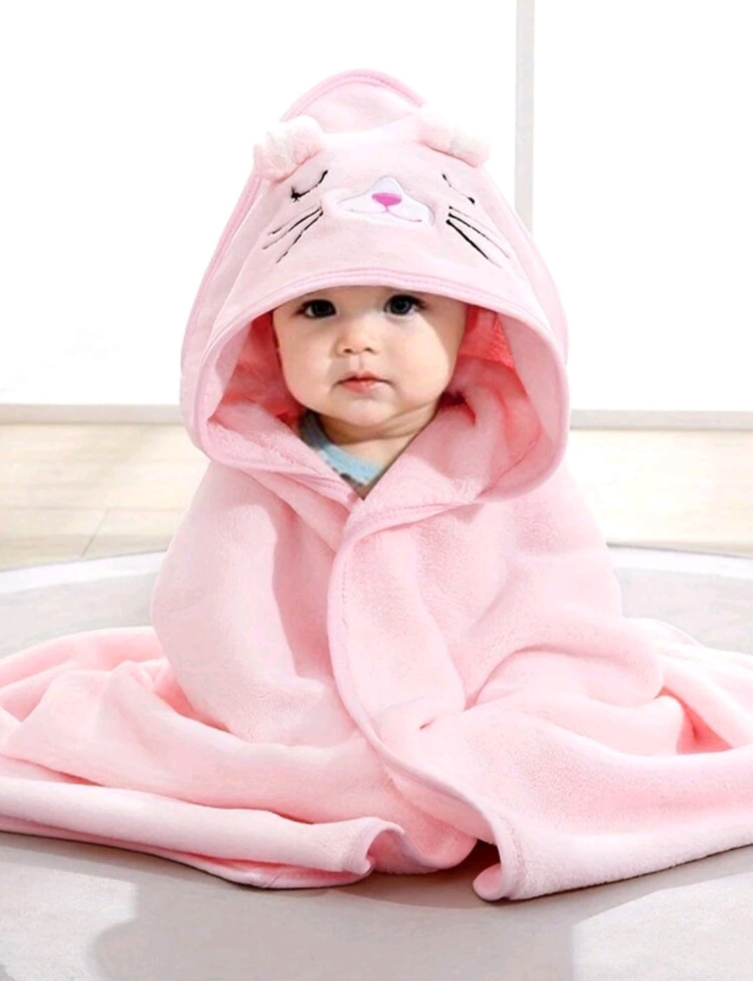 Personalised animal hooded towel